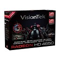 VisionTek® 900264 Radeon 4650 GPU Graphic Card With ATI Chipset; 1GB DDR2 SDRAM