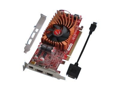 VisionTek® 900574 Radeon HD 7750 GPU Graphic Card With AMD Chipset; 1GB DDR3 SDRAM