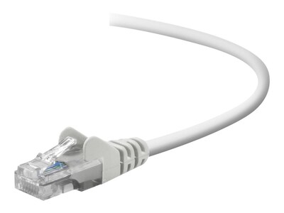Belkin A3L791-10-WHT-S 10 CAT-5e RJ-45 Snagless Duplex Patch Cable, White1