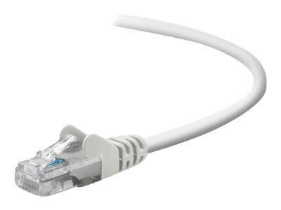 Belkin A3L791-05-WHT-S 5 CAT-5e Snagless Patch Cable, White