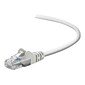 Belkin A3L791-05-WHT-S 5' CAT-5e Snagless Patch Cable, White