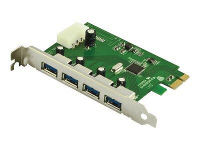 VisionTek® 4 Port USB 3.0 to PCI-Express Plug-In Expansion Card