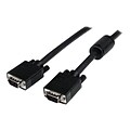 StarTech® 6 Coax High Resolution HD15 Male/Male VGA Monitor Cable; Black