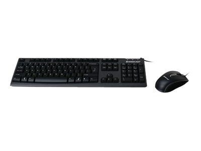 Iogear® GKM513 Spill-Resistant Keyboard and Mouse Combo