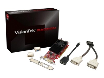Visiontek® 900463 Radeon HD 6570 GPU Graphic Card With AMD Chipset; 1 GB DDR3 SDRAM