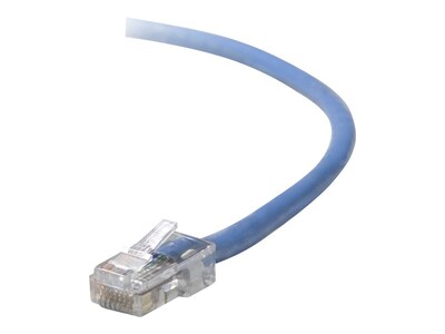 Belkin™ A3L791 4 RJ-45 Male to Male CAT5e Assembled Patch Cable, Blue