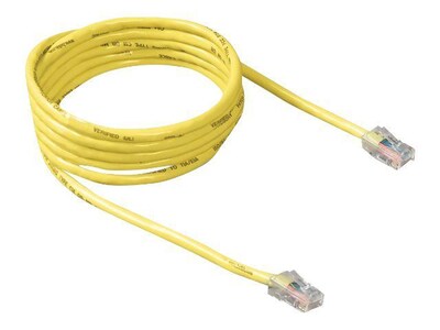 Belkin A3L781-07-YLW 7 CAT-5e RJ-45 Patch Cable, Yellow