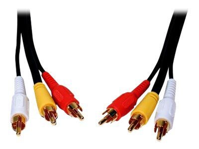 Comprehensive® Standard Series 10 General Purpose RCA Male/Male Video Cable; Black