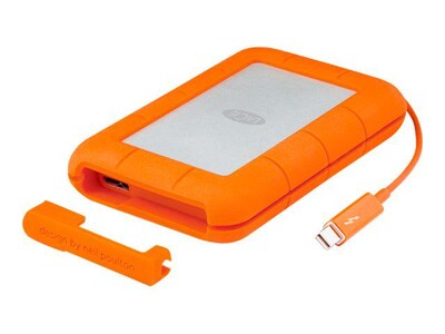 LaCie Rugged™ LAC9000602 1TB Thunderbolt External Solid State Drive