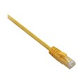 V7® V7N3C5E Snagless Molded Cat5e Patch Cable; 3, Yellow