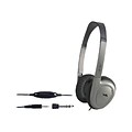 Cyber Acoustics HE-200RB Over-Ear Stereo Headphone, Gray