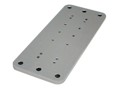 Ergotron®Wall Mount Plate;  Aluminum