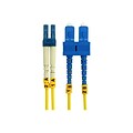Belkin F2F802L7-01M 3.3 LC/PC to SC/PC Duplex Fiber Optic Cable, Multi