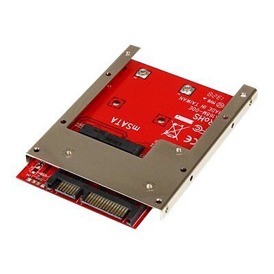 Startech SAT32MSAT257 mSATA SSD to 2.5 SATA Adapter Converter