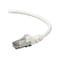 Belkin A3L980-02-WHT-S 2 RJ-45 Male/Male Cat6 Snagless Patch Cable, White