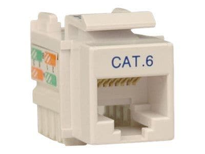 Tripp Lite Cat6/Cat5e 110 Style Punch Down Keystone Jack, White51