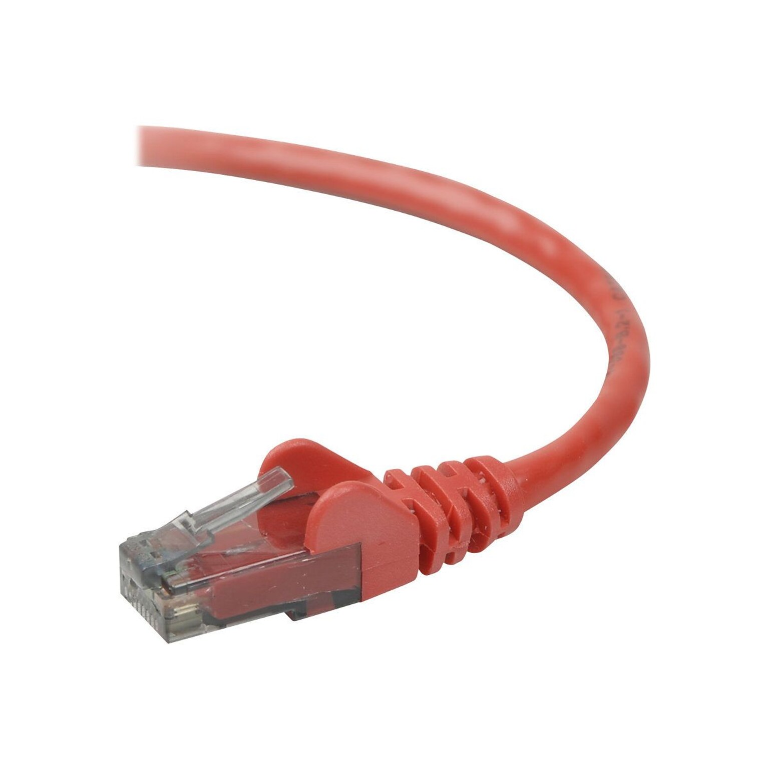 Belkin™ A3L980-20-RED-S 20 RJ-45 Male/Male Cat 6 Snagless UTP Patch Cable; Red