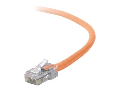 Belkin™ 5 Cat5e RJ45/RJ45 Assembled Duplex Patch Cable, Orange