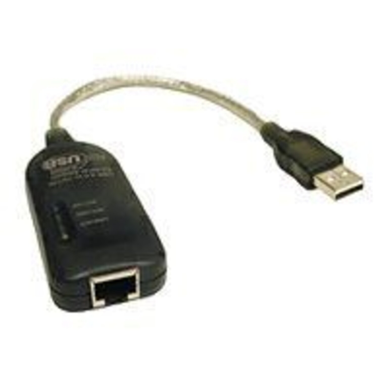 C2G 7.5 USB 2.0 Male to Female Ethernet Adapter Cable; Silver