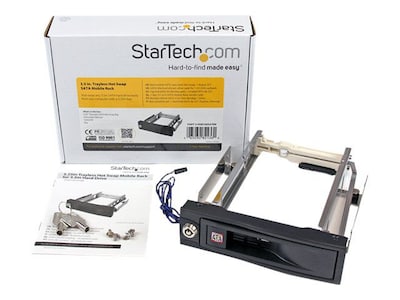 StarTech Drive Enclosure; 3 1/2(L) (HSB100SATBK)