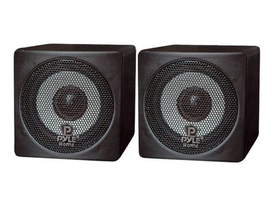 Pyleaudio® PCB3 Mini Cube Speaker; Black