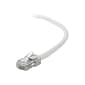 Belkin® 10' Cat5e RJ45/RJ45 Crossover Snagless Duplex Patch Cable, White