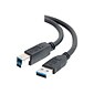 C2G 547174 Superspeed 6.6 ft. USB A To B Male to Male Cable, Black