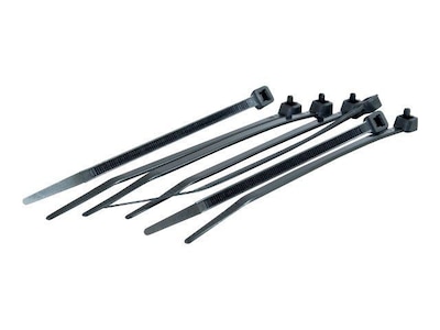 C2G ® Cable Tie; 4, Black (43036)