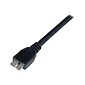 StarTech 3.3' SuperSpeed USB 3.0 A to Micro B Cable, Black (USB3CAUB1M)
