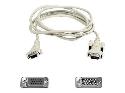 Belkin F2N025-25 25 VGA Monitor Extension Cable, White