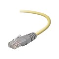 Belkin® 50 Cat 5e RJ-45 Male/Male UTP Crossover Cable; Yellow