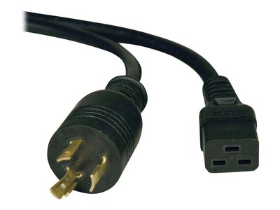 Tripp Lite P040-006 6 IEC-320-C19 to NEMA L6-20P Heavy-Duty Power Cord, Black63