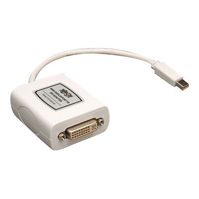 Tripp Lite KEYSPAN® Series 6 Mini DisplayPort to DVI Adapter, White