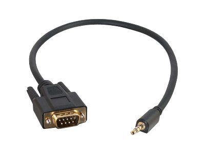 C2G 18 Velocity DB9 Mini-Phone Male Stereo Audio Cable