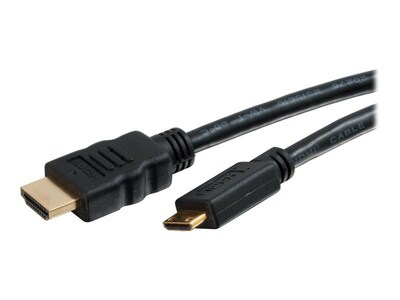 C2G 40308 9.8 HDMI to Mini HDMI Cable with Ethernet, Black