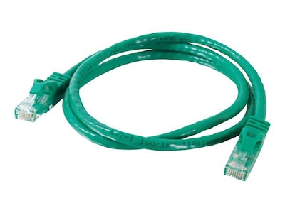 dnpC2G® 10 CAT6 Snagless Unshielded RJ-45 Male/Male Network Patch Cable, Green