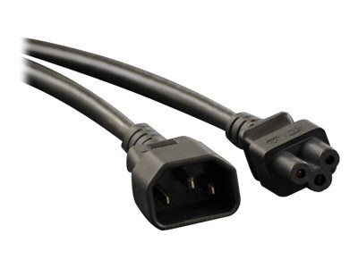 Tripp Lite P014-06N 0.5 IEC-320-C14 to IEC-320-C5 Standard Laptop Power Adapter Cord, Black10