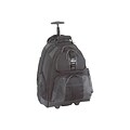 Targus® TSB700 Rolling Laptop Backpack For 15.4 Notebook; Black