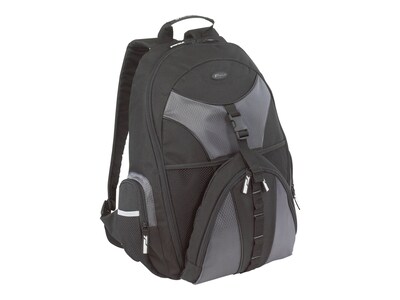 Targus® TSB007US Sport Backpack For 15.4 Notebook, Black/Gray