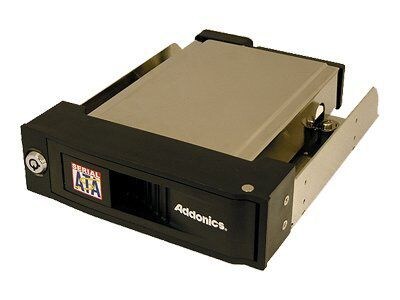 Addonics® Snap-In SATA Mobile Rack; 1.7(L) (AESNAPMRSA)