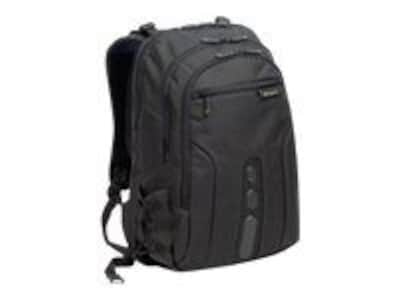 Targus® TBB013US Spruce Backpack For 15.6 Laptops, Black/Green