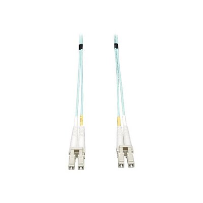 Tripp Lite 6 Fiber Optic LCM/LCM Duplex Patch Cable, Aqua50