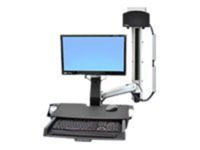 Ergotron® StyleView®Multi Component Mount;  32 lb capacity, Aluminum