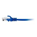 C2G Cables to Go 15206 Snagless Unshielded 14 ft CAT-5e Cable, Blue