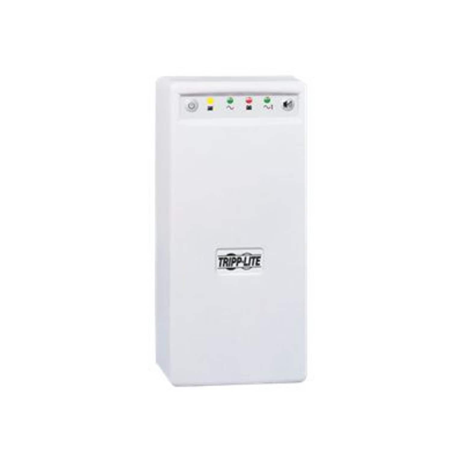 Tripp Lite OmniSmart 330 VA 4-Outlet Tower, White (OMNISMART350HG)