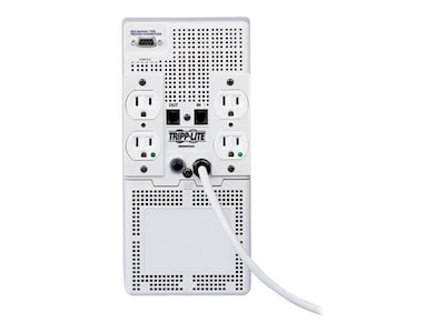 Tripp Lite OmniSmart 330 VA 4-Outlet Tower, White (OMNISMART350HG)
