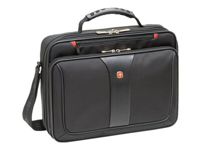 SwissGear® WA-7640-02F00 Legacy Computer Case For 16 Laptops, Black