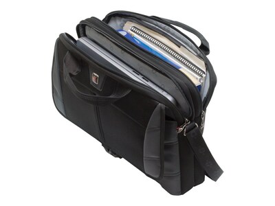 SwissGear® GA-7467-14F00 Sherpa Carrying Case For 17 Laptops, Gray