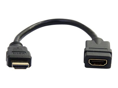 StarTech HDMIEXTAA6IN High Speed HDMI Port Saver Cable, 6(L)