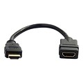 StarTech HDMIEXTAA6IN High Speed HDMI Port Saver Cable, 6(L)